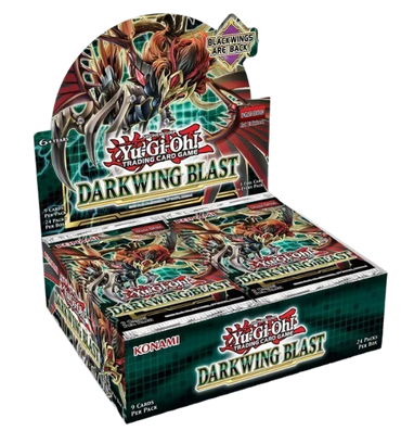 Yu-Gi-Oh! - Darkwing Blast Booster Box SEALED CASE OF 12 Displays