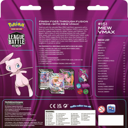 Pokemon TCG: Mew VMax League Battle Deck