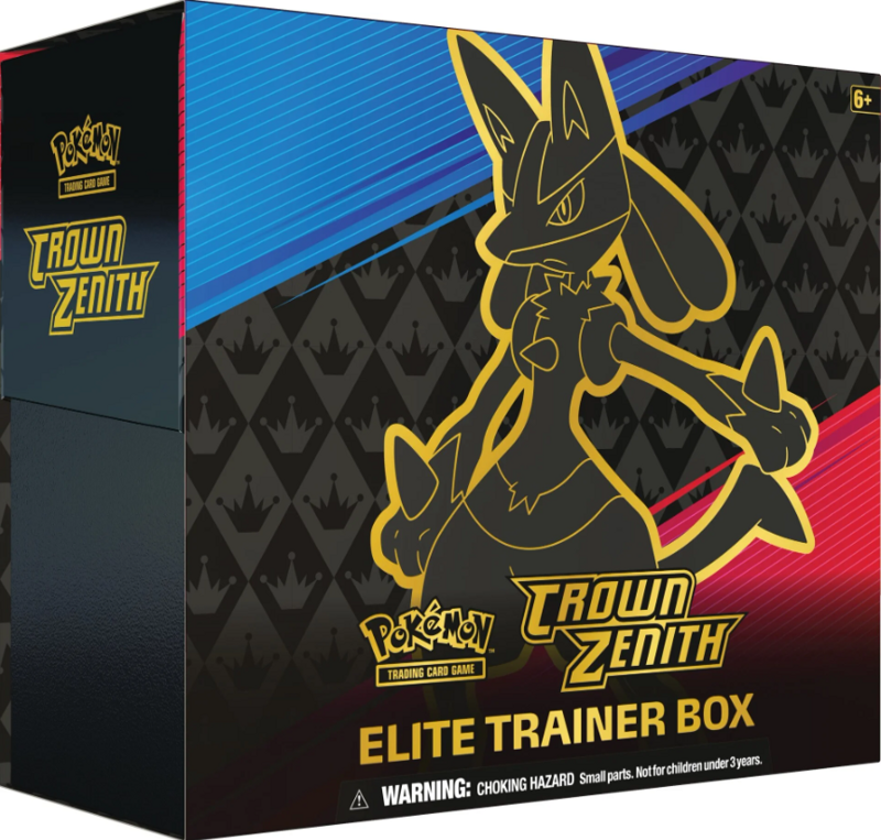 Pokemon TCG: Sword & Shield 12.5 Crown Zenith Elite Trainer Box