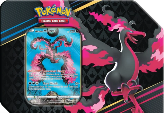 Pokémon TCG: Sword & Shield 12.5 Crown Zenith Special Art 7" Tin Galarian Moltres