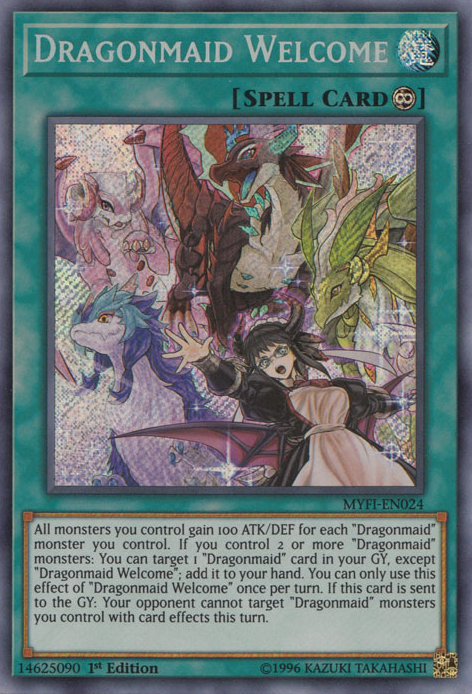 Dragonmaid Welcome [MYFI-EN024] Secret Rare