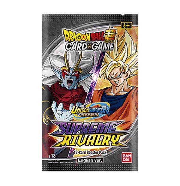 Dragon Ball Super CG: Booster Pack UW04 (B13) Unison Warrior Series Supreme Rivalry