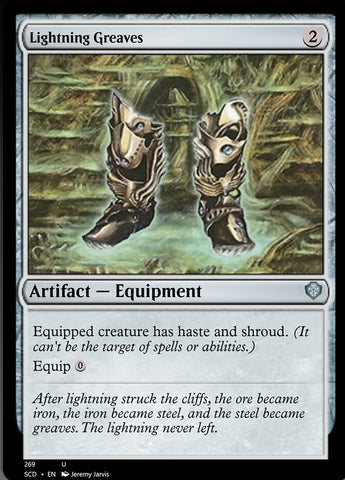 Lightning Greaves [Starter Commander Decks]