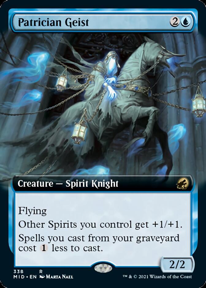 Patrician Geist (Extended Art) [Innistrad: Midnight Hunt]