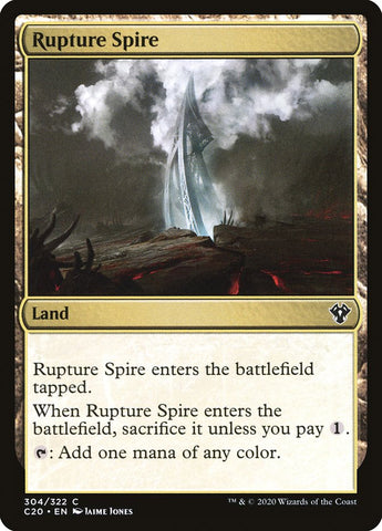 Rupture Spire [Commander 2020]