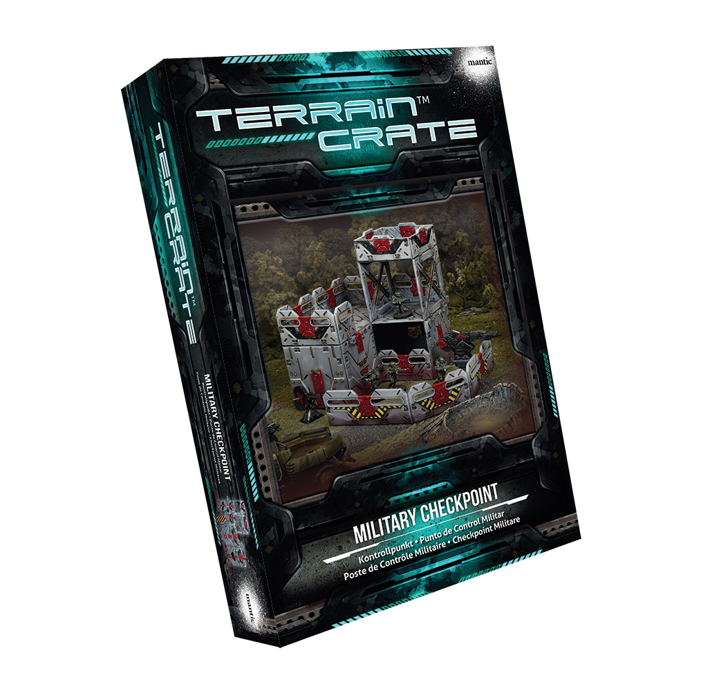Terrain Crate: Military Checkpoint