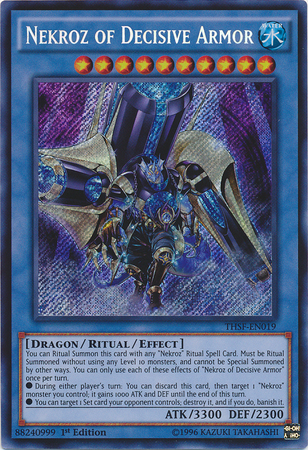 Nekroz of Decisive Armor [THSF-EN019] Secret Rare