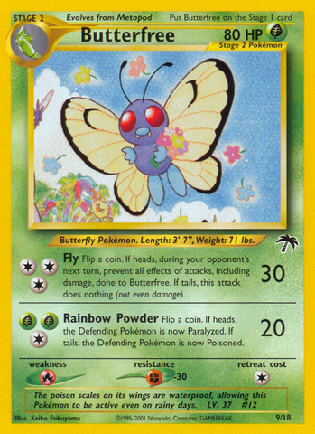 Butterfree (9/18) [Southern Islands]