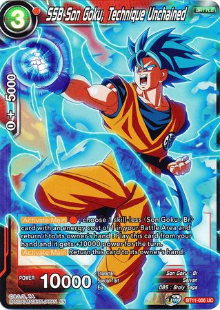 SSB Son Goku, Technique Unchained (BT11-006) [Vermilion Bloodline 2nd Edition]