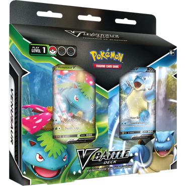 Pokémon TCG: Venusaur V & Blastoise V Battle Deck Bundle