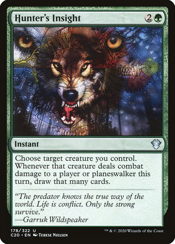 Hunter's Insight [Commander 2020]