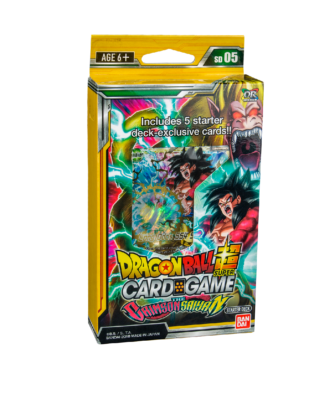 Dragon Ball Super CG: Starter Deck SD05 Crimson Saiyan