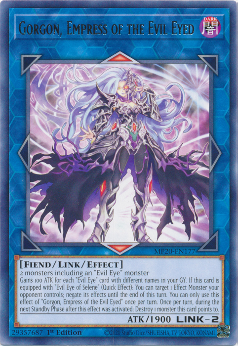 Gorgon, Empress of the Evil Eyed [MP20-EN177] Rare