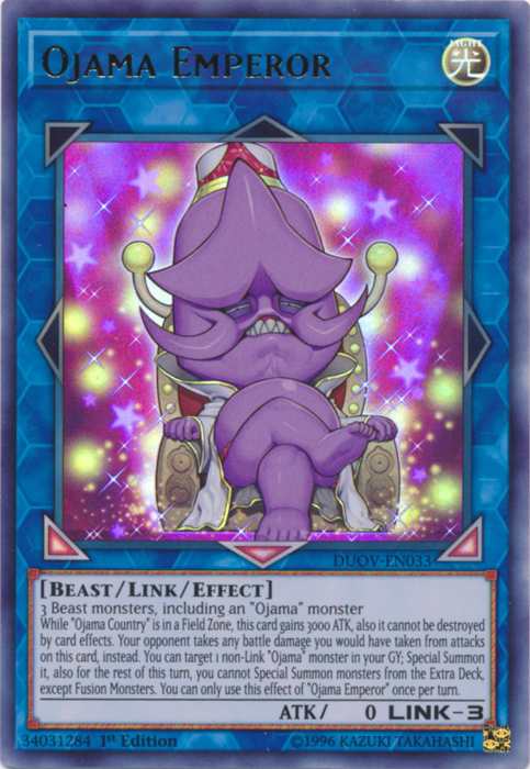 Ojama Emperor [DUOV-EN033] Ultra Rare