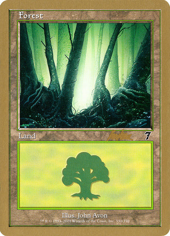 Forest (bk330) (Brian Kibler) [World Championship Decks 2002]