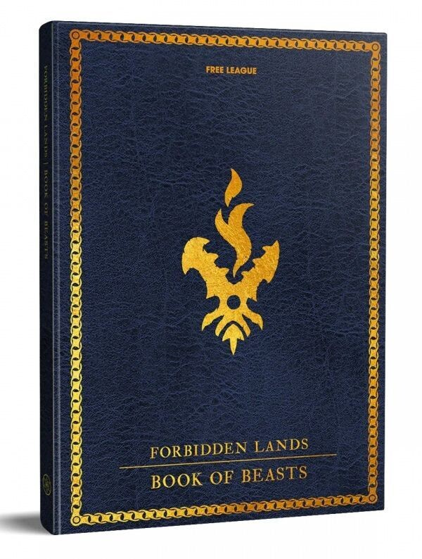 Forbidden Lands - Book of Beasts (Rules Supplement, Hardback)