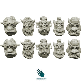 Orcs Bikers Heads Spellcrow