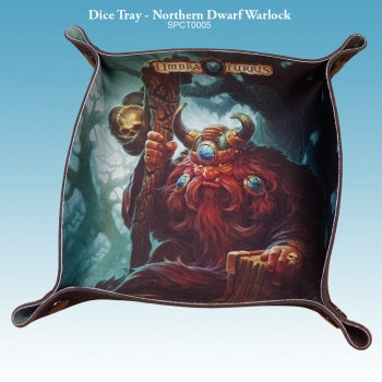 Dice Tray - Northern Dwarf Warlock Spellcrow