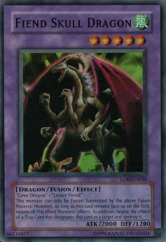 Fiend Skull Dragon [LOD-EN039] Super Rare