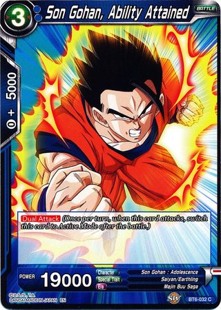 Son Gohan, Ability Attained (BT6-032) [Destroyer Kings]