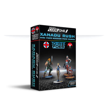 Code One Dire Foes Mission Pack Gamma: Xanadu Rush Infinity Corvus Belli