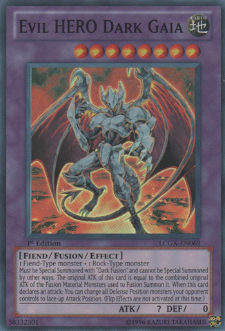 Evil HERO Dark Gaia [LCGX-EN069] Super Rare