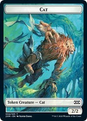 Cat // Myr (024) Double-Sided Token [Double Masters Tokens]