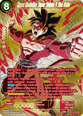 Hyper Evolution Super Saiyan 4 Son Goku (Premium Edition) (BT3-123) [5th Anniversary Set]