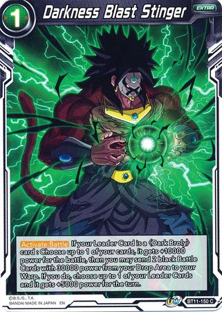 Darkness Blast Stinger (BT11-150) [Vermilion Bloodline]