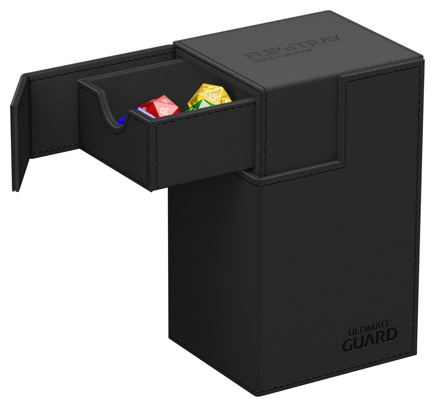 Ultimate Guard Flip`n`Tray 80+ XenoSkin Monocolor Black