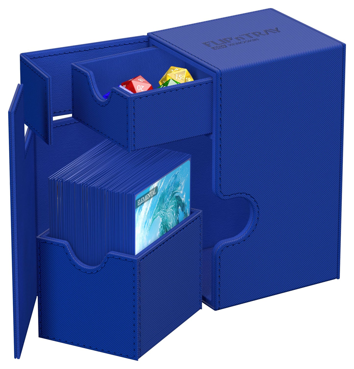 Ultimate Guard Flip`n`Tray 80+ XenoSkin Monocolor Blue
