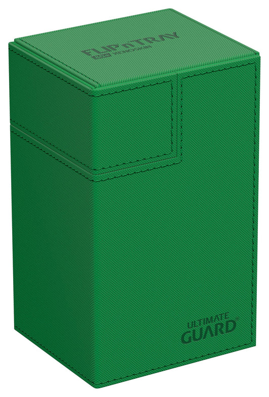 Ultimate Guard Flip`n`Tray 80+ XenoSkin Monocolor Green