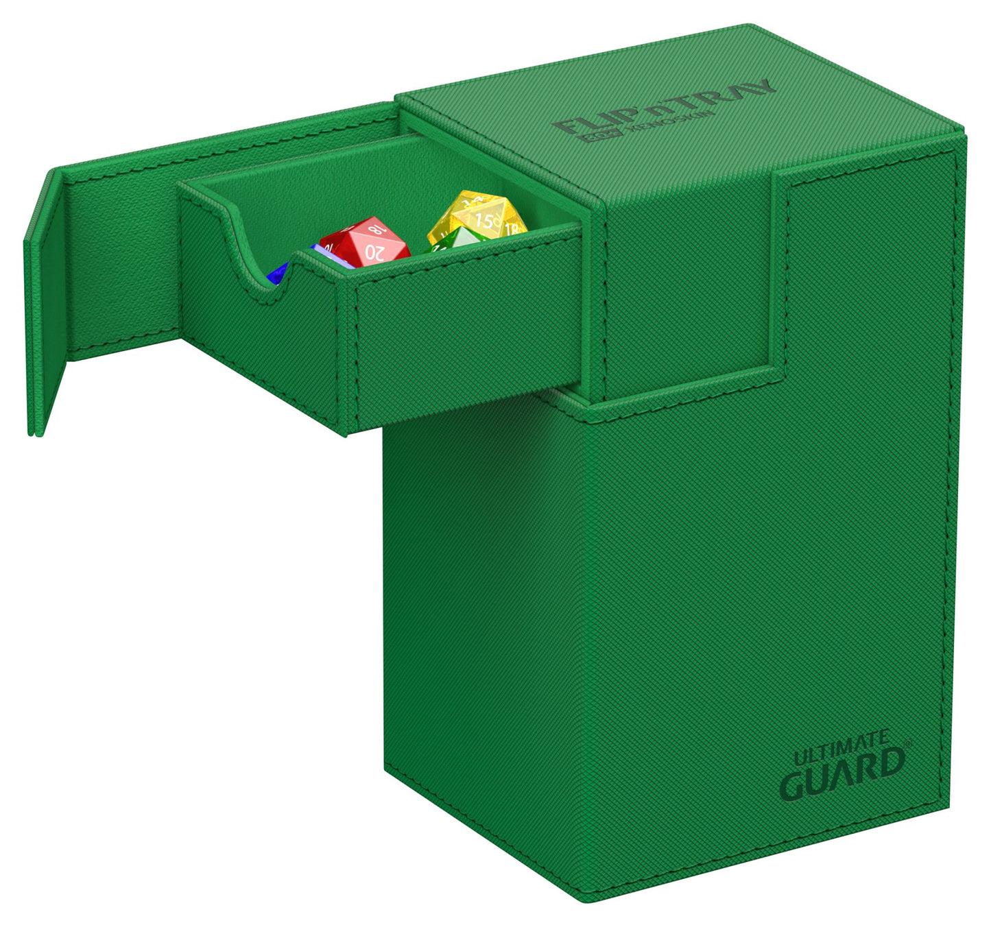 Ultimate Guard Flip`n`Tray 80+ XenoSkin Monocolor Green