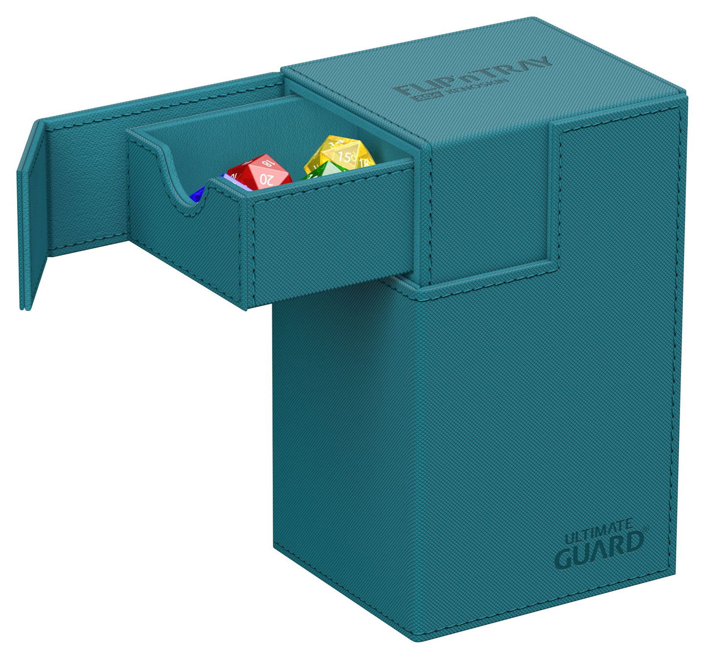 Ultimate Guard Flip`n`Tray 80+ XenoSkin Monocolor Petrol