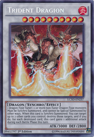 Trident Dragion [LC5D-EN237] Secret Rare
