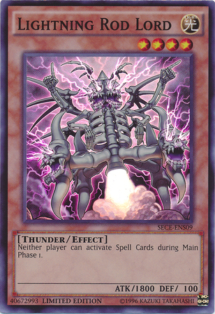 Lightning Rod Lord [SECE-ENS09] Super Rare