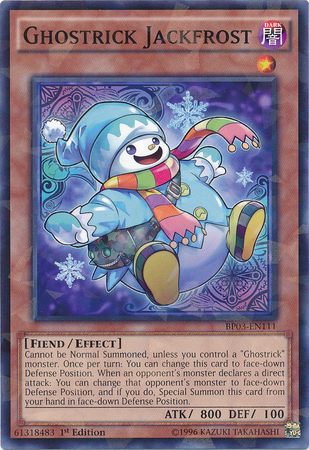 Ghostrick Jackfrost [BP03-EN111] Shatterfoil Rare