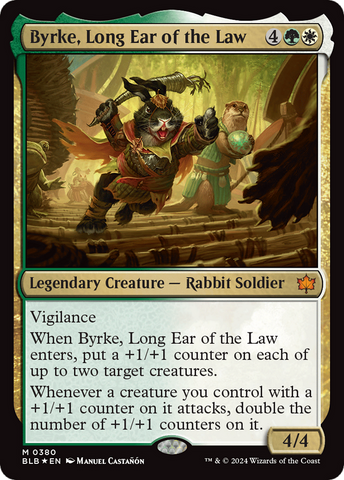 Byrke, Long Ear of the Law [Bloomburrow]