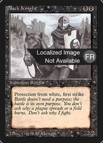 Black Knight [Foreign Black Border]
