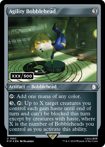 Agility Bobblehead (Serial Numbered) [Fallout]