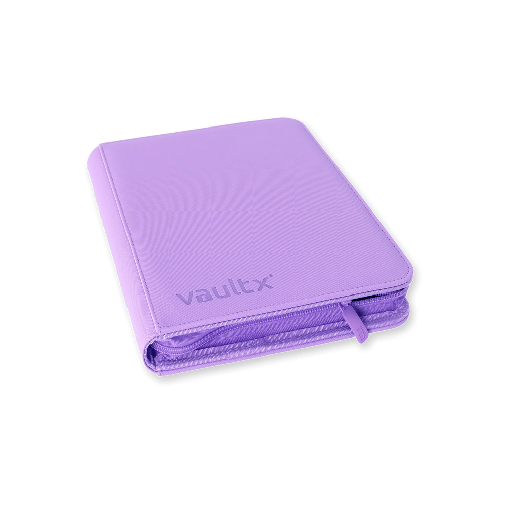 Vault X 4 Pocket eXo-Tec Zip Binder Just Purple