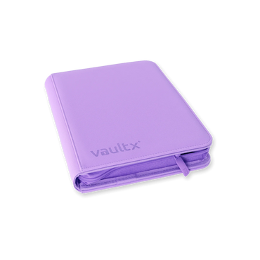 Vault X 4 Pocket eXo-Tec Zip Binder Just Purple