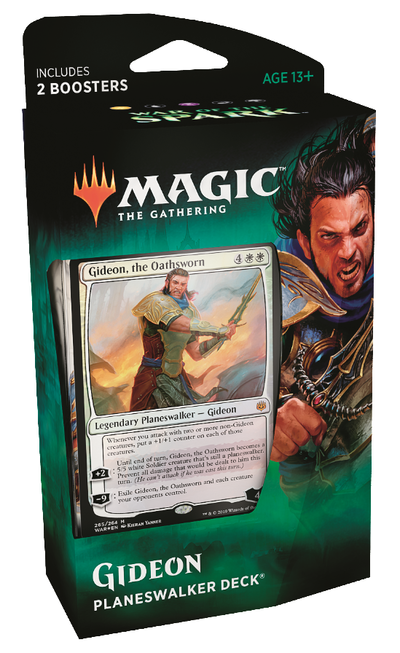 Magic: The Gathering War of the Spark Planeswalker Deck - Gideon, the Oathsworn
