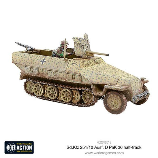 Bolt Action - Sd.Kfz 251/10 ausf D (37mm Pak) Half Track