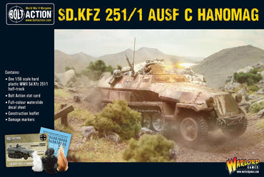 Bolt Action German SD.KFZ 251/1 AUSF C HANOMAG