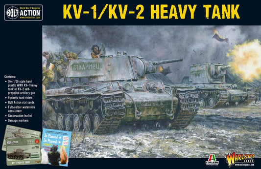 Bolt Action Soviet KV1/2 Plastic Box Set