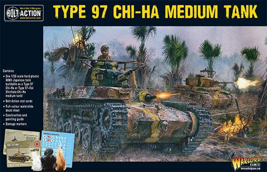 Bolt Action Chi-Ha Japanese tank