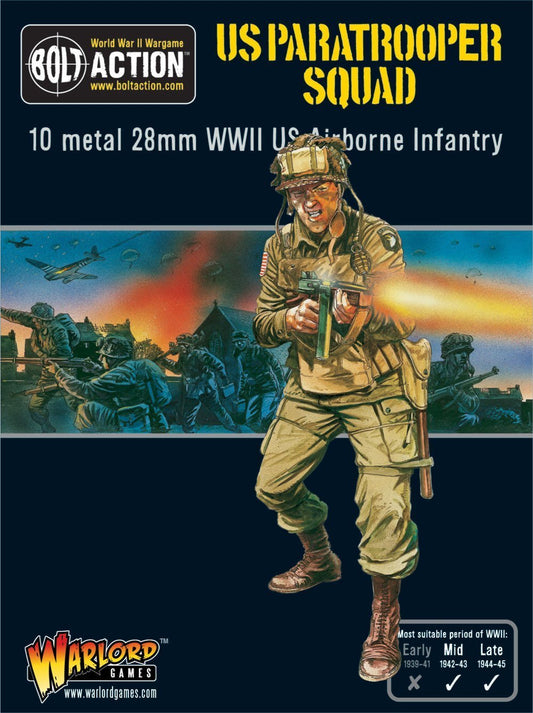 Bolt Action - US Paratrooper Squad