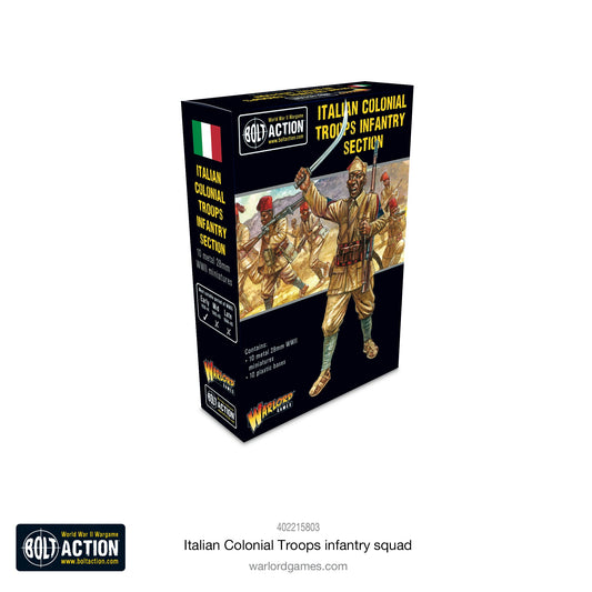 Bolt Action: Italian Colonial Troops Infantry Squad