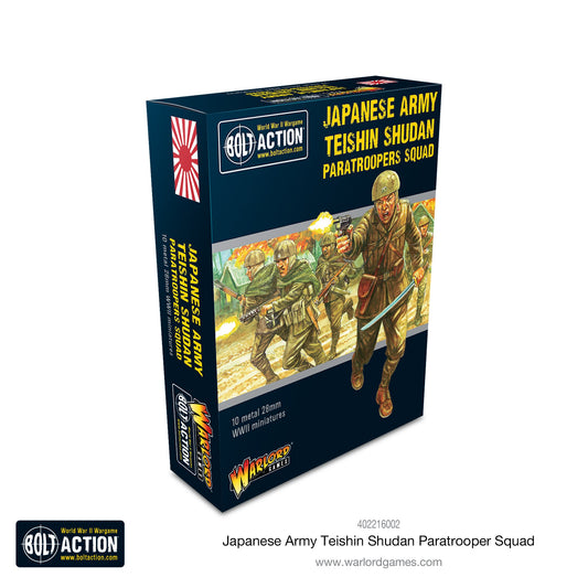 Bolt Action - Japanese Teishin Shudan Paratrooper Squad